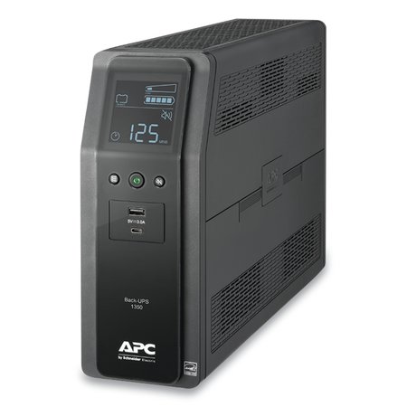 APC BN1350M2 Back-UPS PRO BN Series Battery Backup System, 10 Outlets, 1350VA, 1080 J BN1350M2